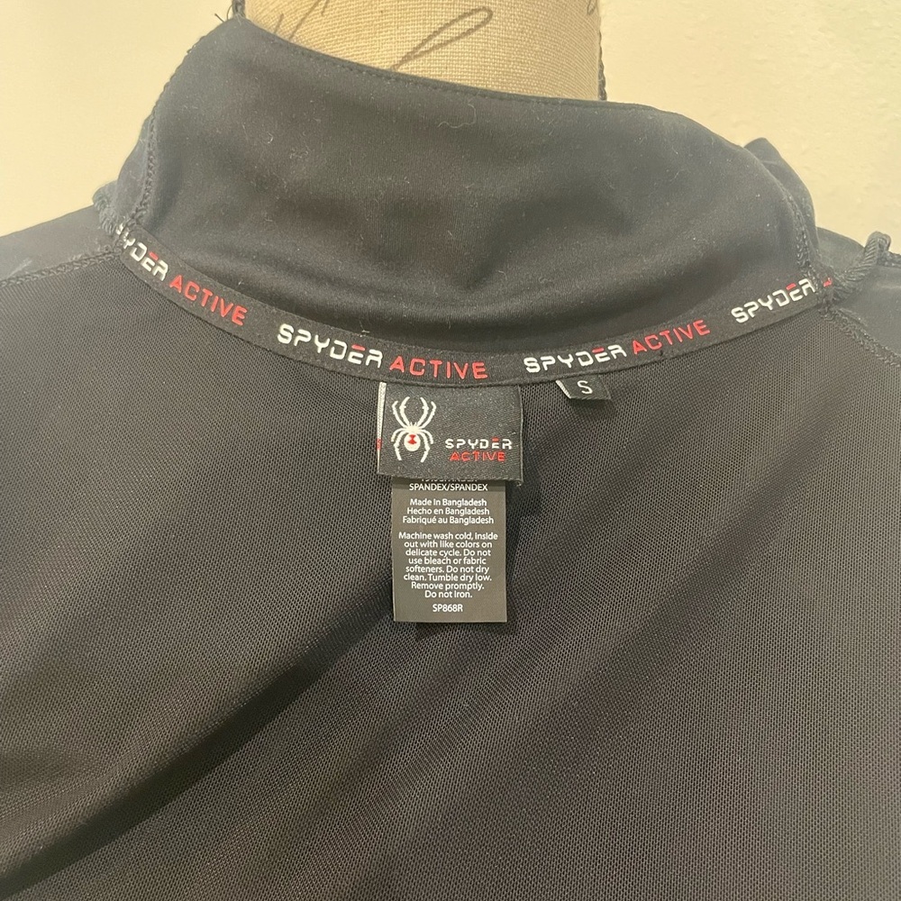 Spyder Active Black Softshell Zip Jacket Women’s … - image 8